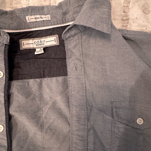 Light Blue Button Up - Picture 3 of 3